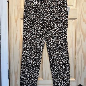 Leopard Print Women's Pants